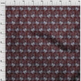 thumbnail image 3 of oneOone Georgette Viscose Fabric Leaves & Floral Block Printed Craft Fabric BTY 42 Inch Wide, 3 of 5