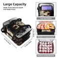 thumbnail image 3 of Bear Double Layered Insulated and Refrigerated Lunch Bag with Two Compartments, Large Capacity, and Hand Carry - 7.1x11.4x16.1 inches, 3 of 6