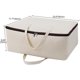 thumbnail image 3 of Bolsa de almacenamiento suave de lona 100 % algodón transpirable con asas, ideal para ropa de cama., 3 of 5
