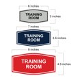 thumbnail image 2 of Signs ByLITA Fancy Training Room Sign (Navy Blue/Gold) - Small, 2 of 5