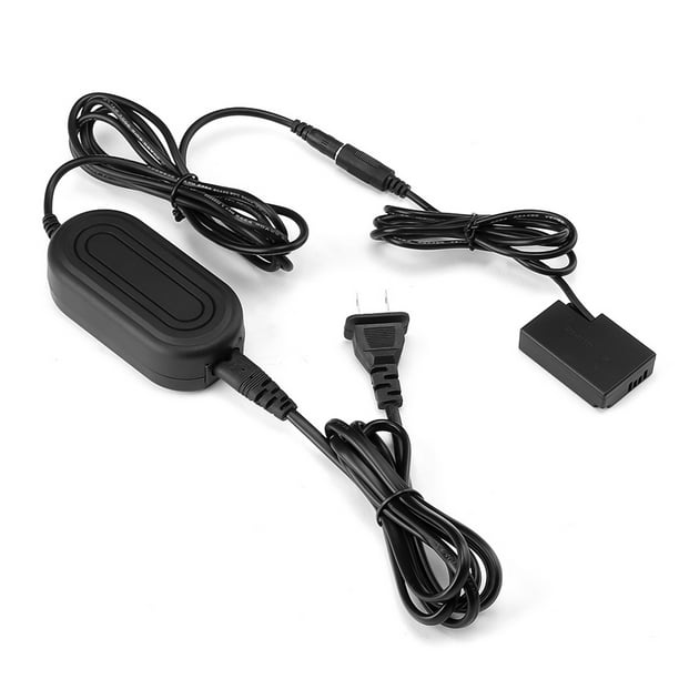 Adaptador Andoer ACK-E18 Fuente de alimentación de CA LP-E17 Adaptador de batería simulada Cargador de cámara Compatible con Canon EOS 200D 750D 760D 800D 77D Rebel SL2 T6i T6s T7i EOS Kiss X8 Kiss X8