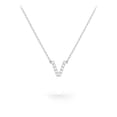 thumbnail image 1 of Pave Initial Necklace, 1 of 4