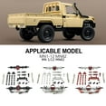 thumbnail image 4 of ZheElen Durable Front Rear Portal Axle DIY Kit For 1/12 MN MN78 Crawler RC Upgrade Part Black, 4 of 6
