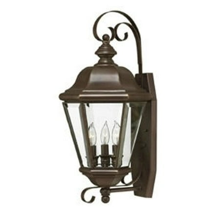 

Brass Outdoor Lantern Fixture in Traditional Style 10.5 inches Wide By 21.5 inches High Bailey Street Home 81-Bel-558837