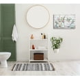 thumbnail image 2 of Bathroom Wall Decor Floral Canvas Wall Art, Bathroom Flowers Painting Picture Rustic Home Vase Wall Decor, 12x16 Inch, 2 of 8