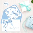 thumbnail image 6 of 24 Pack Blue Bow Thank You Cards with Envelopes and Stickers Watercolor Bow Greeting Cards Blue Blank Note Card for Party Supplies Wedding Baby Shower Bridal Shower, 6 of 7