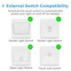 thumbnail image 2 of Meross Homekit Wifi Smart Switch Module,diy Light Switch Module,work With Apple Homekit,siri,alexa,google Assistant,smartthings zhangyuxiang LED, 2 of 2