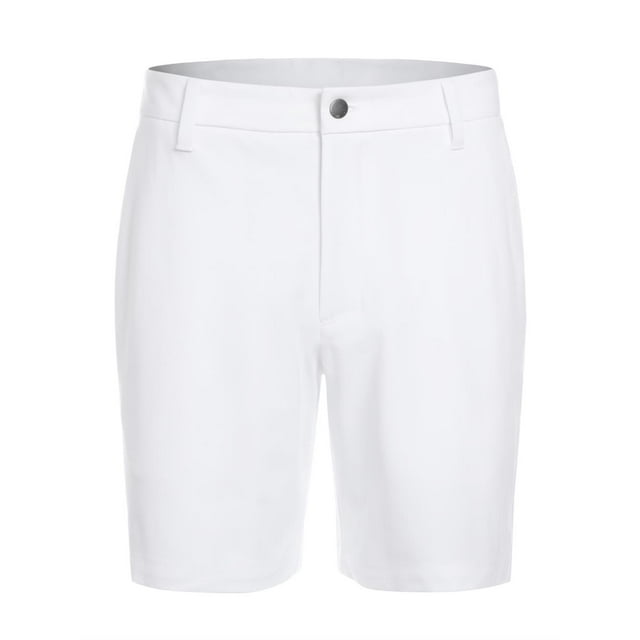 Men's All-day Comfort Golf Shorts - 9'' Stretch Lightweight Casual Work Flat Front Shorts with Pockets Khali Barley10 US30