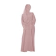 thumbnail image 4 of Túnica de damas musulmanas,Túnica musulmana para mujer con hijab para mujer,Vestido de mujer de Oriente Medio Ropa tradicional,Vestido largo de oración para mujer,vestido Abaya,vestido de, 4 of 9