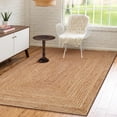 thumbnail image 5 of Savi Home Jute Handwoven Braided Area Rug, Natural, 4 ft x 6 ft, 72 x 48 inches, 5 of 5