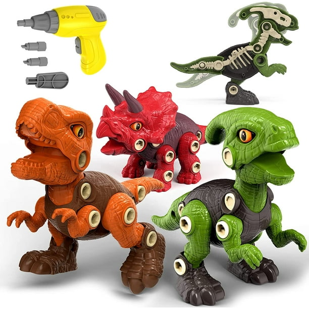 Jouets pour garçons de 3 4 5 6 7 8 ans, jouets pour enfants, jouets  dinosaures à démonter pour enfants - KreziCart