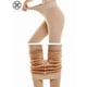 thumbnail image 4 of Luxtrada - Medias térmicas de invierno de talla grande para mujer, forradas en polar, cálidas, opacas, de cintura alta, gruesas y elásticas, 1/2 unidad, 4 of 8