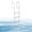 5 Steps, variant on VEVOR Removable Dock Ladder, 3 Steps, Aluminum Alloy Pontoon Boat Swim Ladder, with Non-Slip Wide PP Steps, 500 lbs Weight Capacity, Quick Release Design, for Lake Swimming, Pool, Marine Boarding