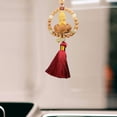 thumbnail image 6 of BAOSITY Car Rearview Mirror Pendant Buddha Figurine Feng Shui Decor Decorative Auto Interior Decoration Car Hanging Ornament for Car Type A, 6 of 8