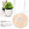 thumbnail image 3 of Wood Light Display Base, Battery Powered Round  LED Rotating Display Base  for Resin Objects, 3 of 7
