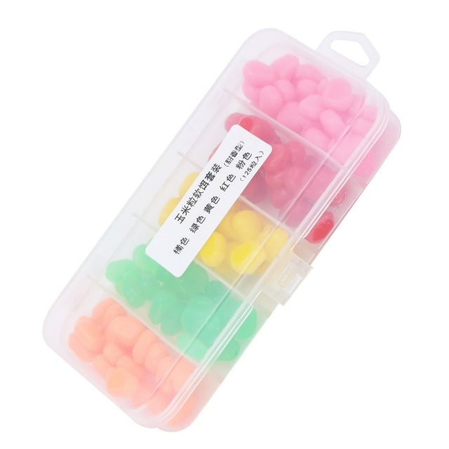 Kernel Bait for Fishing, Convenient To Carry Bright Color Fishing Bait for Fishing 100pcs,125pcs,200pcs