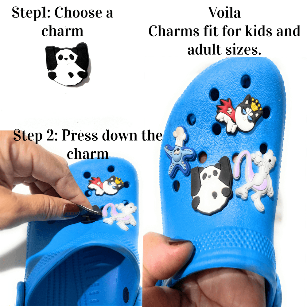 Character PVC Shoes Charm, Shoe Accessories, Cute Decorations That