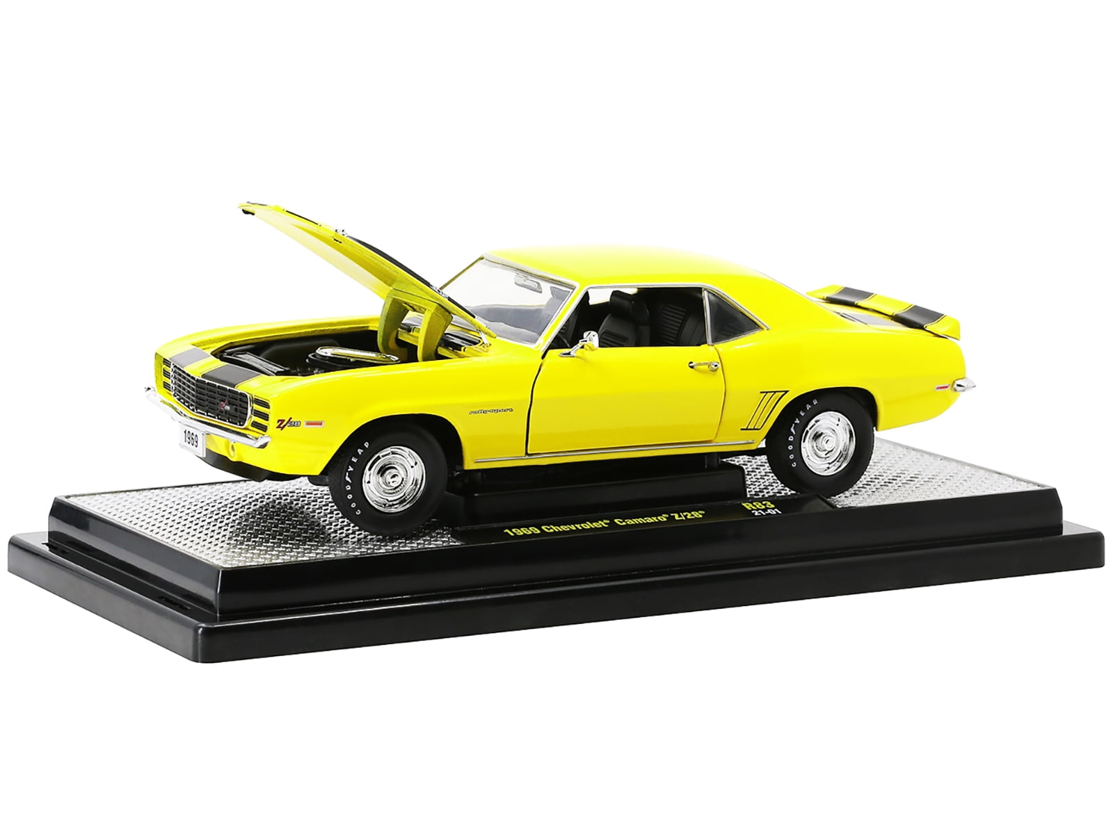 1969 Chevrolet Camaro Z/28 Daytona Yellow with Black Stripes