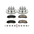 thumbnail image 3 of Power Stop Front Stock Replacement Brake Pad and Rotor Kit KOE1796, 3 of 8