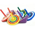 thumbnail image 4 of 16PCS Spinning Top Wooden Stress Relief Mini Spin Top Spinning Toy for Kids, 4 of 7