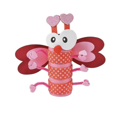 Craft Roll Love Bug Craft Kit - 12 - Craft Kits - 12 Pieces