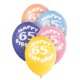 thumbnail image 1 of Unique Party - Globos de Látex para 65 Cumpleaños - Pack de 5 (Multicolor), 1 of 2