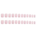 thumbnail image 4 of Uñas postizas YUEJIMEIGUI French blancas, 24 piezas, 4 of 7