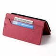thumbnail image 2 of RFID Blocking Wallet Case for Xiaomi Redmi Note 15 5G Multifunctional Flip Cover with Card Slots & Cash Pocket, Magnetic Closure, TPU Bumper & Kickstand Stand Red, 2 of 6