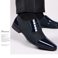thumbnail image 4 of Men's Dress Shoes Classic Lace-up Formal Oxfords Modern Leather Business Casual Scale Pattern Tuxedo Comfort Shoe, 4 of 10