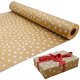 thumbnail image 1 of Papel de regalo Kraft XCF con lunares blancos 100 reciclable 43 x 100 cm, 1 of 4