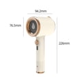 thumbnail image 7 of Garden Care Clothes Steam Iron, 33W Wet and Dry Use Portable Hanging Iron for Wrinkle Removal and Shaping for Home Beige, 7 of 7