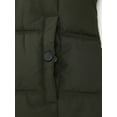 thumbnail image 6 of GGleaf Women's Hooded Warm Winter Coat Plus Size Thicken Puffer Jacket with Removable Hood Army Green 2X, 6 of 6