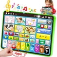 thumbnail image 1 of Tableta de aprendizaje hahaland para niños pequeños de 1 a 3 años con música y luces, 1 of 8