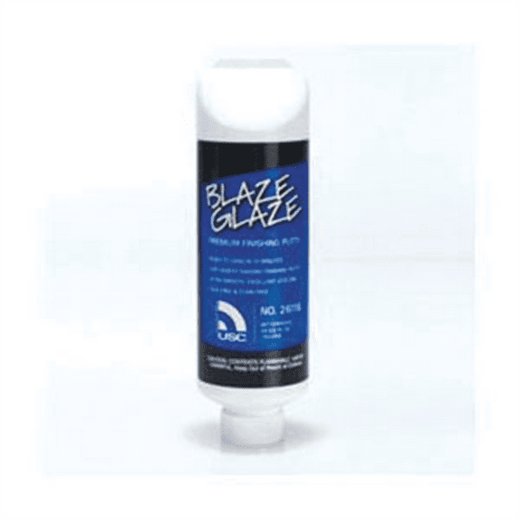 US Chemical BLAZE GLAZE 26116 Premium Finishing Putty, 24 fl-oz Tube, Liquid