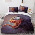 thumbnail image 1 of Venom Bedding Suit, Three-Piece Set, Soft Microfiber, 3D Printed Duvet Cover-Vinsniv, 1 of 4