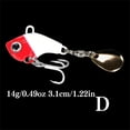 thumbnail image 5 of BIQIANWO 1pc Rotating Metal VIB Vibration Bait, Spinner Spoon Fishing Lures Jigs Trout Winter Fishing Hard Baits Tackle Pesca, 5 of 10