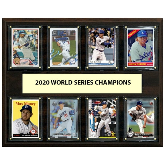 Los Angeles Dodgers 12" x 15" Trading Card Plaque