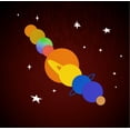 thumbnail image 3 of Solar System Model of Planets, DIY Wooden Crafts to Paint for Outer Space Classroom Decorations or Science Party, Pack of 3, by Woodpeckers, 3 of 6