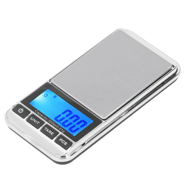 Mini Báscula digital NikouMX Báscula de bolsillo digital alta para joyería