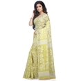 thumbnail image 2 of Woven Design Floral Art Silk Taant Saree - 27857484, 2 of 4
