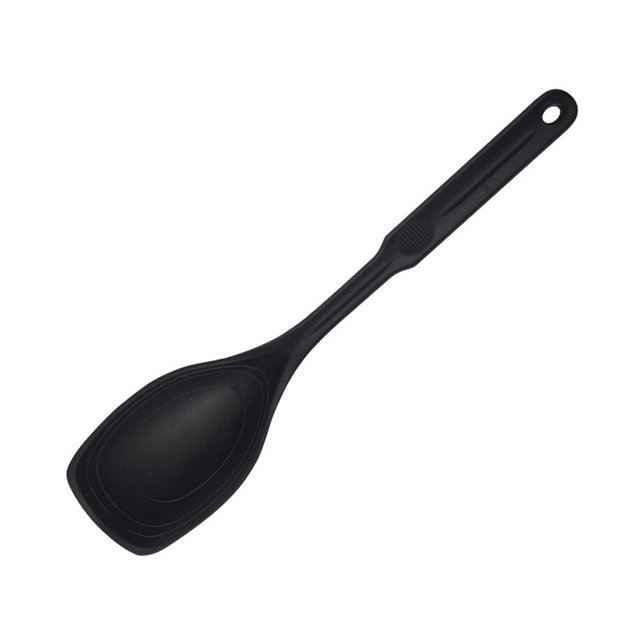 WinWay Spatule en Silicone Résistante à la Chaleur Multifonction pour Cuisiner, Servir et Mesurer, Noir