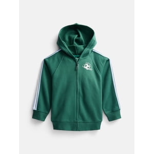 Wonder Nation Little Boys Raglan Zip Up Hoodie