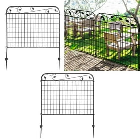 Expert Gardener No-Dig Plastic Edging 30 ft., with Spikes, Black