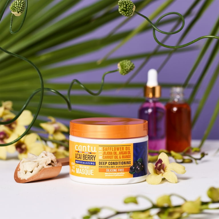 CANTU Acai Berry Revitalizing Deep Conditioning Treatment Masque (12oz) CANTU Acai Berry Revitalizing Deep Conditioning Treatment Masque (12oz)
