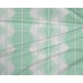 thumbnail image 4 of oneOone Tissu Lycra Polyester Triangle & Hexagone Décor Géométrique Tissu Imprimé BTY 56 Pouces de Large, 4 of 4