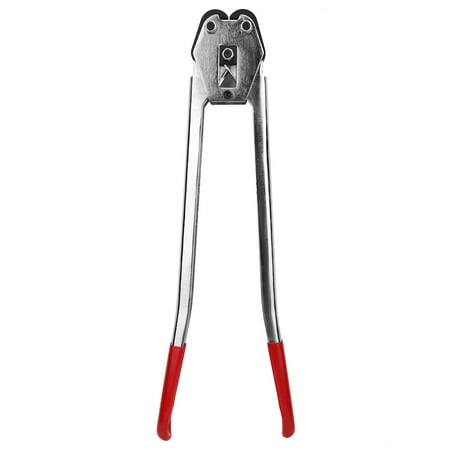 

Strapping Crimper Pliers Packer Sealer Manual Banding Tool for PP PET Plastic StrapRed