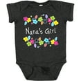 thumbnail image 3 of Inktastic Nanas Girl Bright Flowers Girls Baby Bodysuit, 3 of 5