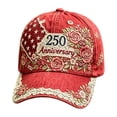 thumbnail image 2 of Outdor The 250th Anniversary Series Baseball Hat Celebrating Its Design Is Ensuring Have A Pleasant Experience., 2 of 6