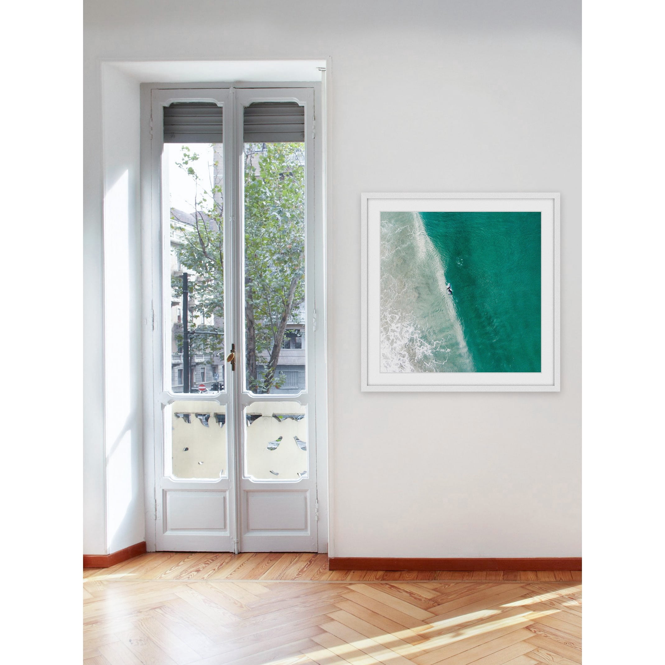 "On the Cusp" Framed Painting Art Print