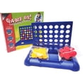 thumbnail image 5 of Juego de mesa 4 en raya plegable, 4 juguetes educativos para niños, color azul, 5 of 5